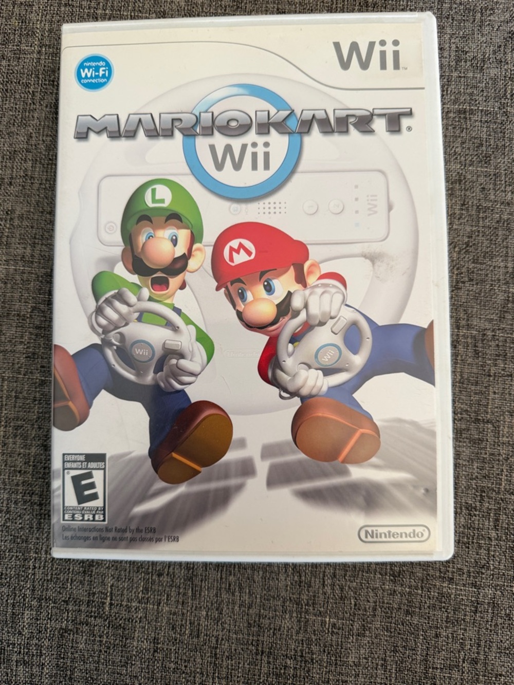 Nintendo Mario Kart Wii - with disc, manual and case
